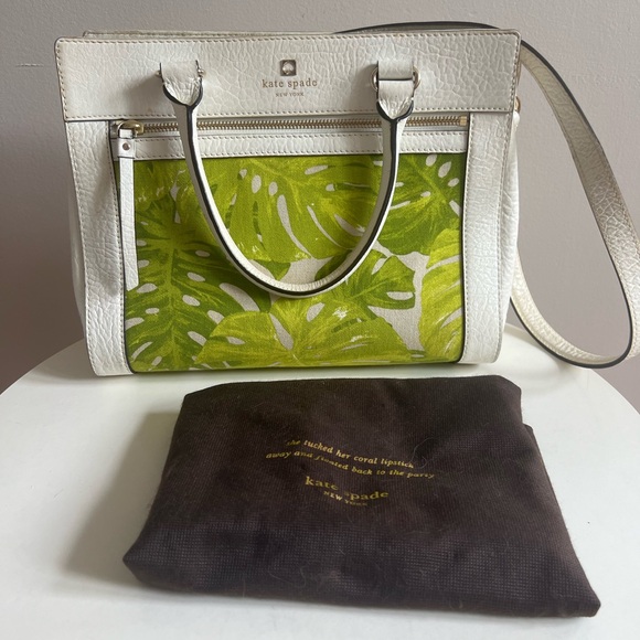Kate Spade Palm Print Bag - Picture 3 of 8
